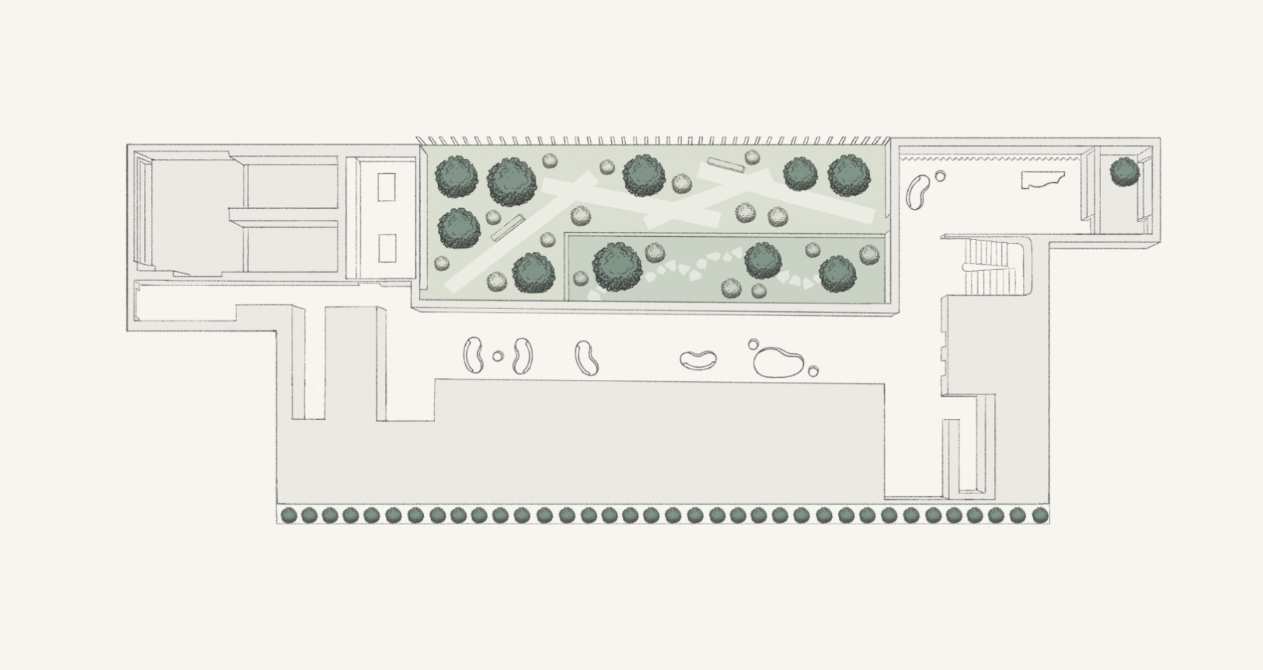 Amenity plan garden