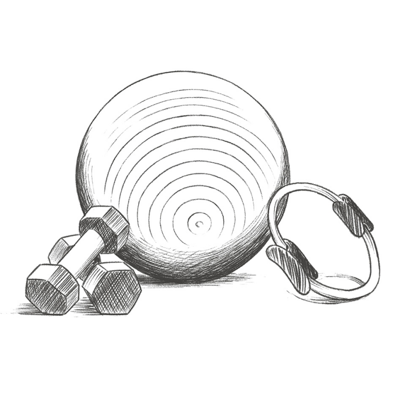 SMP Pilates Illustration