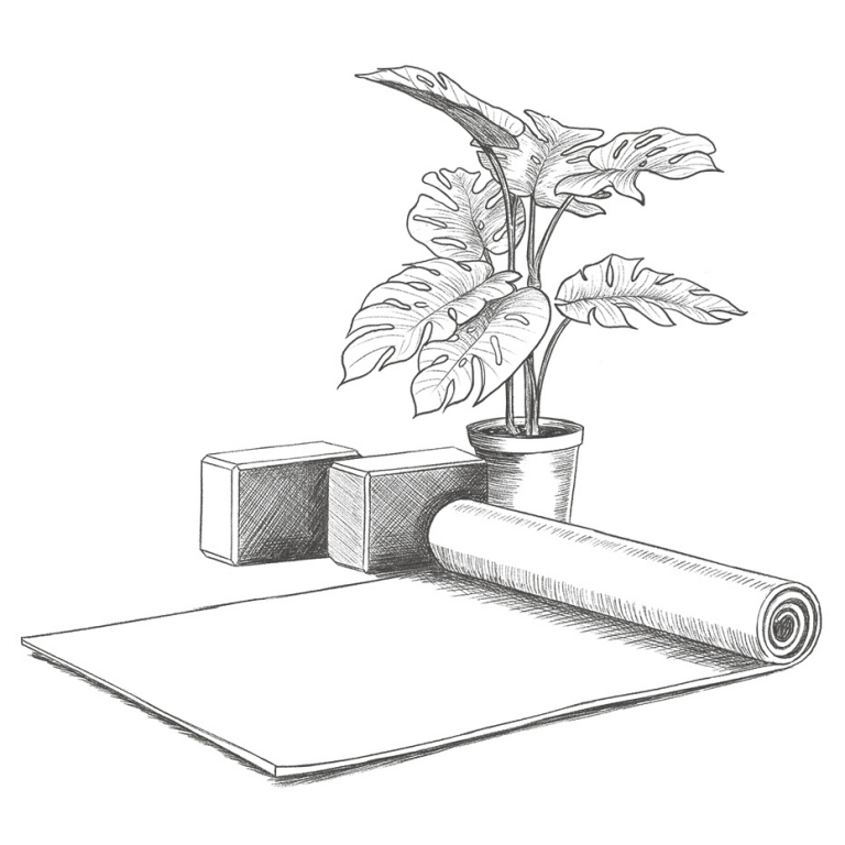 SMP Yoga Illustration